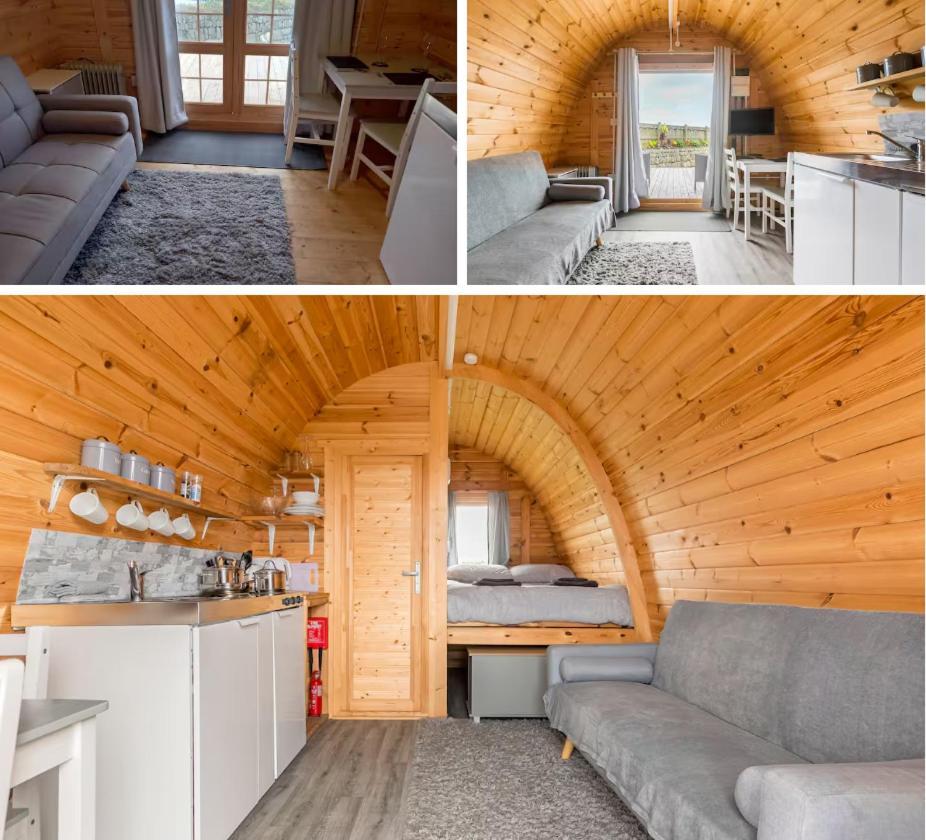 Cape Cornwall Pod With Vast Sea Views เซนต์จัสต์ ภายนอก รูปภาพ