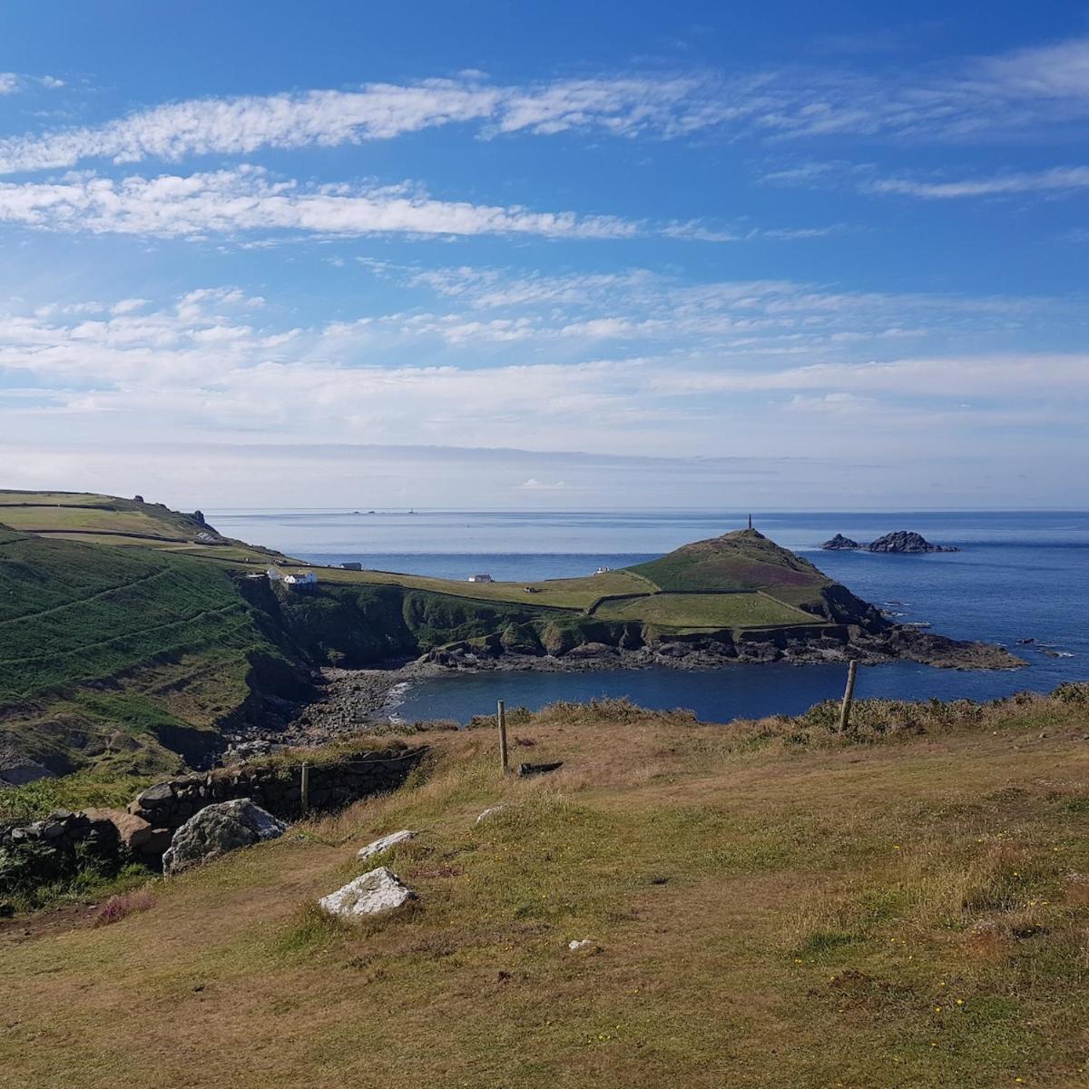 Cape Cornwall Pod With Vast Sea Views เซนต์จัสต์ ภายนอก รูปภาพ